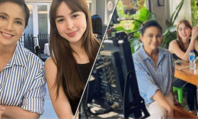 Julia Barretto and Leni Robredo Spotted Enjoying Lunch in Naga City During ‘Un/happy For You’ Filming